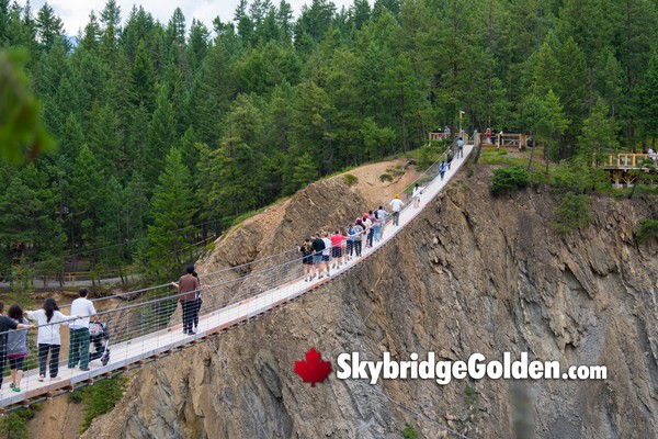 Golden Skybridge in Golden, British Columbia