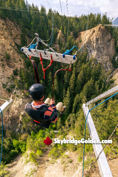 Golden Skybridge Giant Canyon Swing